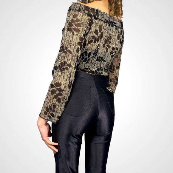 The Limited Sheer Floral Print Top - Picture 2 of 4